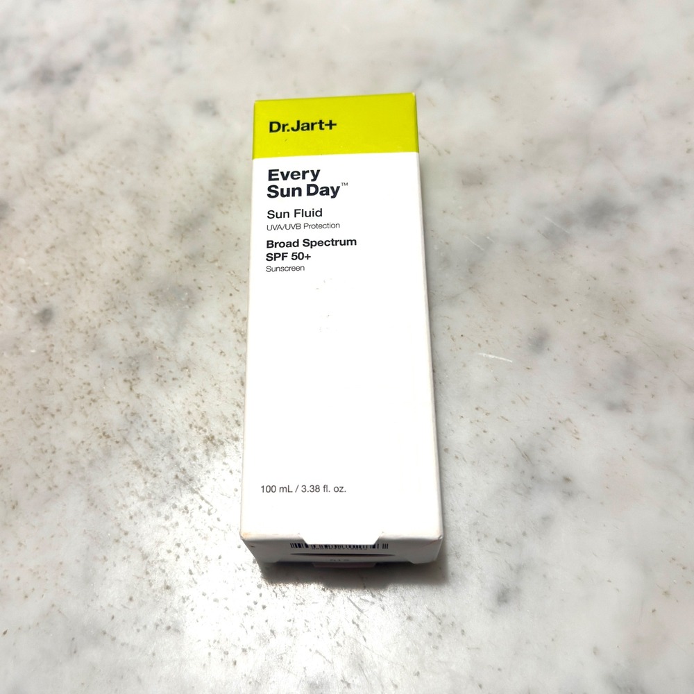 Dr Jart Every Sun Day Fluid SPF 50+ UVA UVB Broad 100ml 3.38oz